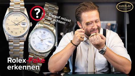 woran erkennt man eine echte rolex